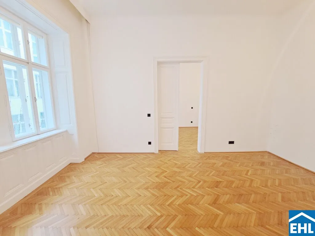 Wiener Eleganz trifft modernes Interieur: Hofseitige 2 Zimmerwohnung im 4. Bezirk - Ansicht 2
