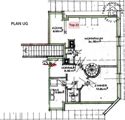 3-Zimmer-Wohnung mieten in Weiz – 88,37 m², € 592 – Bild 6 von 15