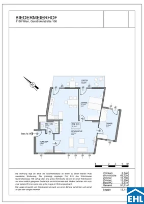 3-Zimmer-Wohnung mieten in Wien – 91,61 m², € 1.795 – Bild 9 von 9