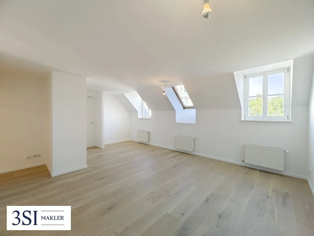 Exklusive Dachgeschoßmaisonette mit Terrasse und traumhaftem Ausblick - in Top-Lage des 5. Bezirks - Ansicht 3