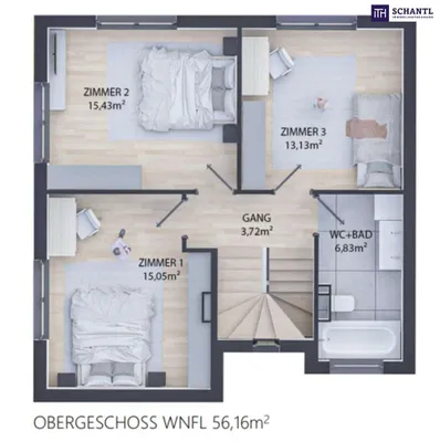 5-Zimmer-Haus kaufen in Wien – 138,1 m², € 739.000 – Bild 9 von 9