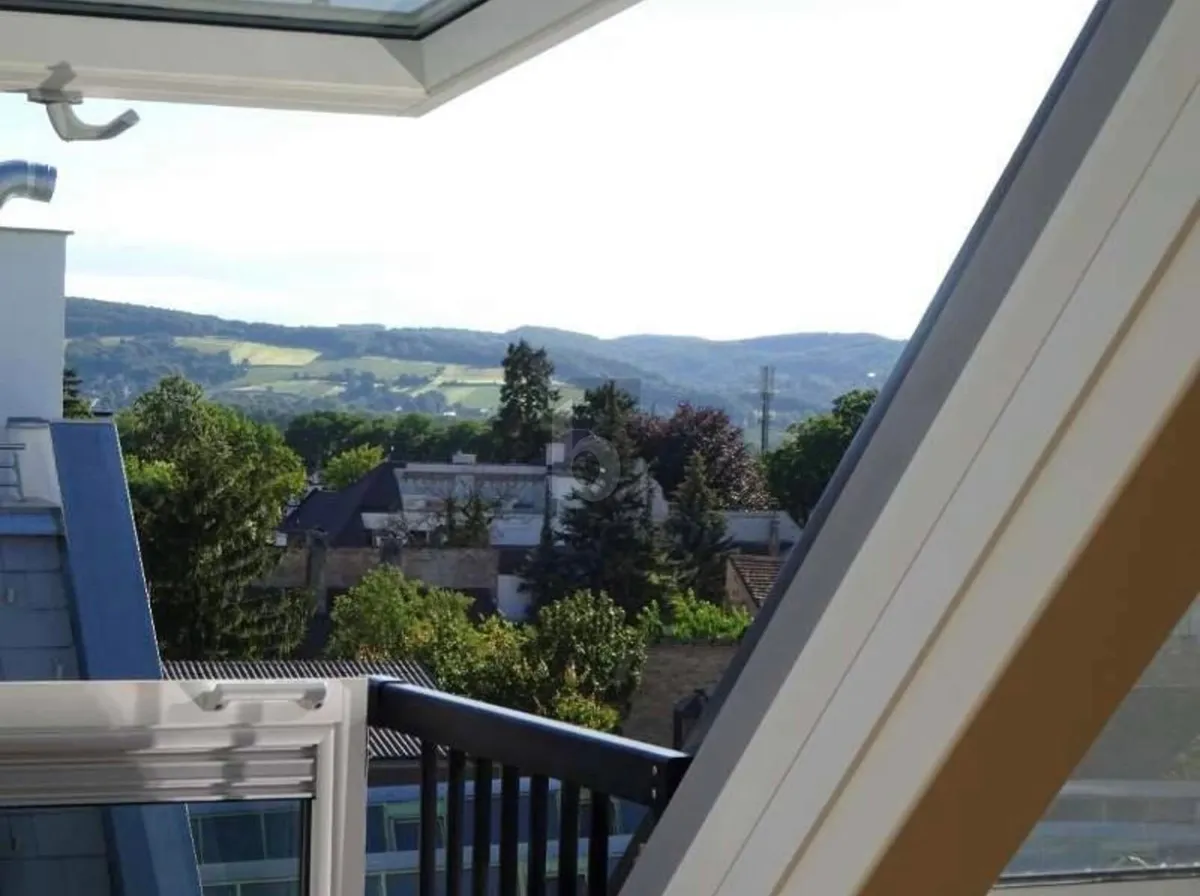 HELLE, RUHIGE WOHNUNG IN ZENTRALER LAGE INKLUSIVE GRÜNER DACHTERRASSE MIT PANORAMABLICK ÜBER KORNEUBURG - Ansicht 2
