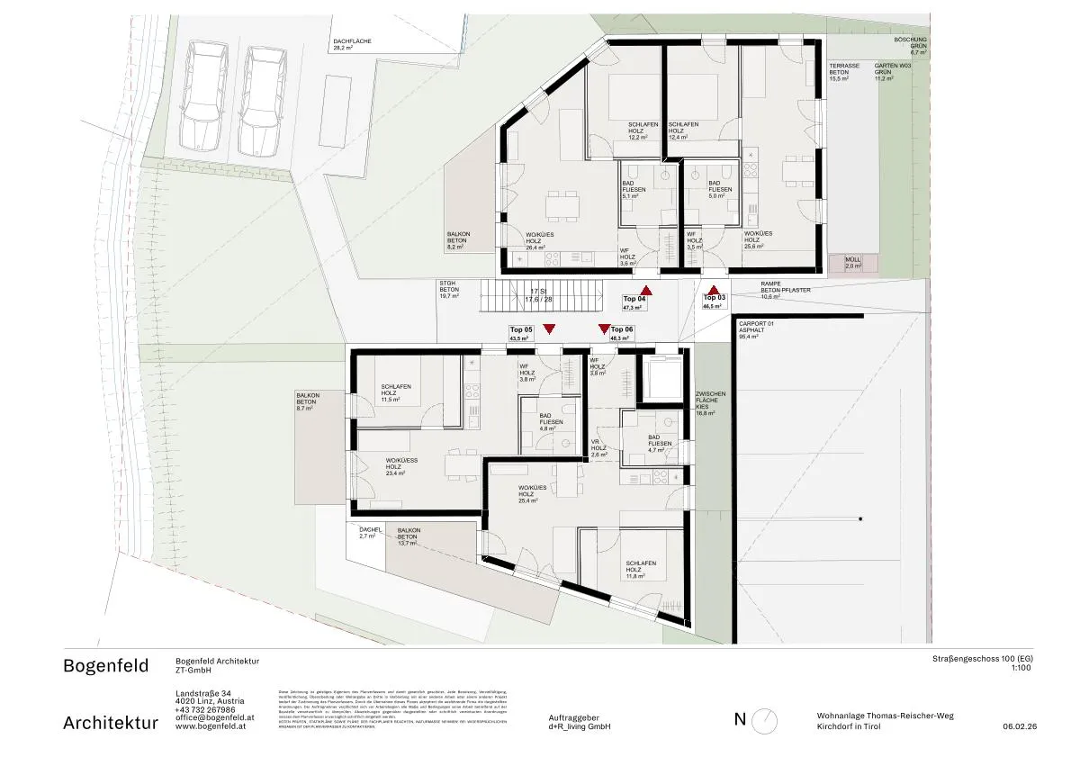 Neubau Erstbezug 2-Zimmer Kirchdorf iT - Ansicht 2