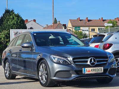 Mercedes-Benz C-Klasse C 220 d T Exklusive Aut. 1A-Zustand Pickerl+Ser...
