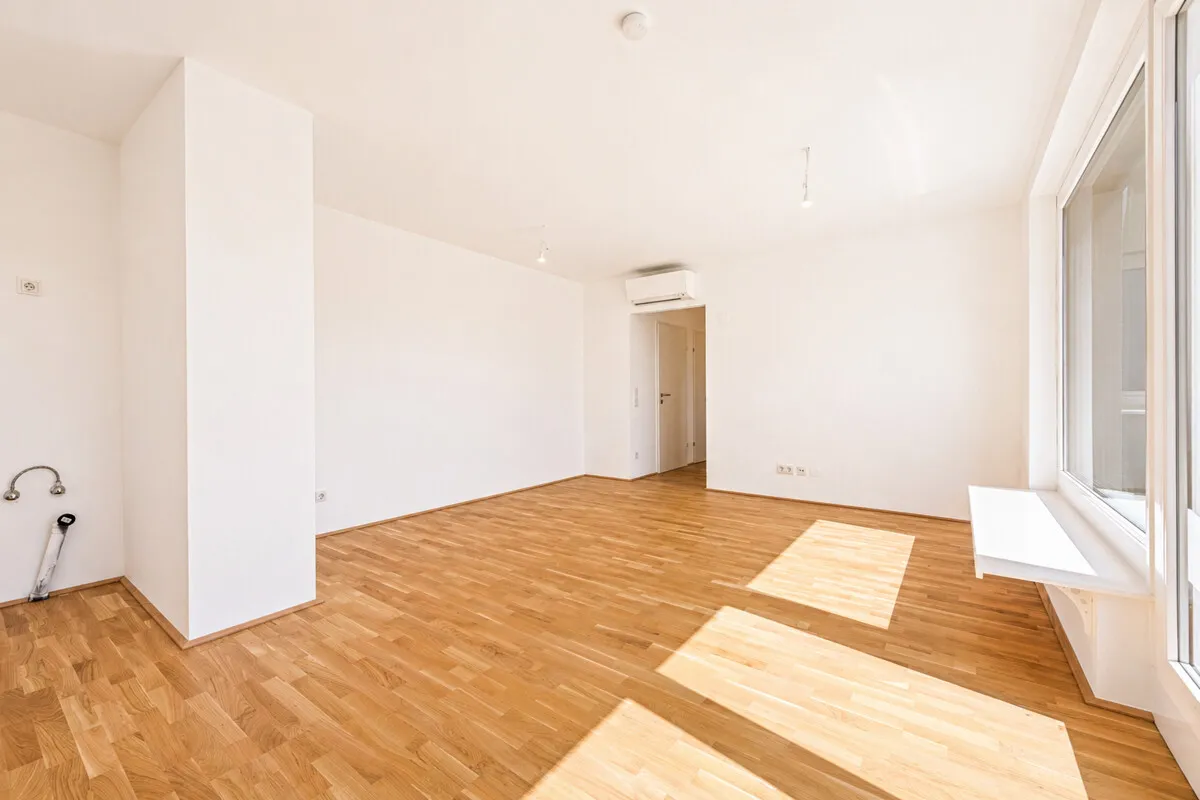 Sonnige Neubauwohnung mit Weitblick | 3 Zimmerwohnung mit Terrasse | Innenhof - Ansicht 3