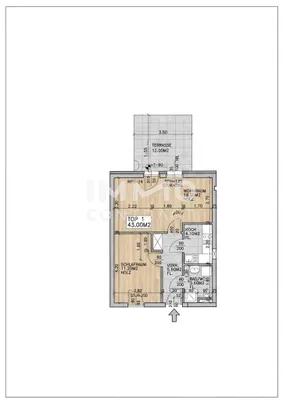 2-Zimmer-Wohnung mieten in Graz – 43 m², € 650 – Bild 12 von 12