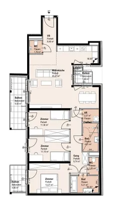 4-Zimmer-Wohnung kaufen in Wien – 105,19 m², € 895.200 – Bild 14 von 14