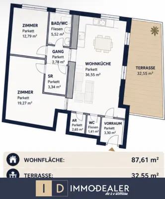 3-Zimmer-Wohnung kaufen in Wien – 87 m², € 499.000 – Bild 12 von 12