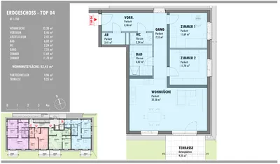 2-Zimmer-Wohnung mieten in Bruck-Mürzzuschlag – 56 m², € 721 – Bild 4 von 7