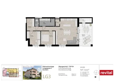 3-Zimmer-Wohnung kaufen in Dornbirn – 84 m², € 699.300 – Bild 9 von 12