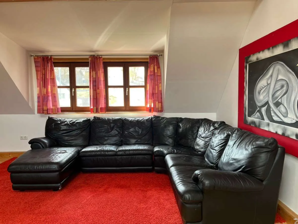 gebrauchte Ledercouch zu verkaufen!, € 10,- (4203 Altenberg bei Linz)