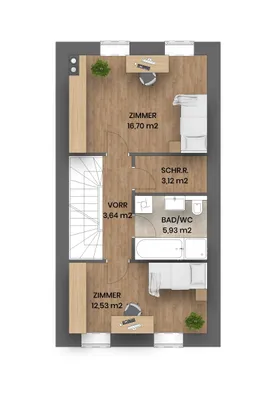 5-Zimmer-Haus kaufen in Korneuburg – 119,48 m², € 479.000 – Bild 26 von 28