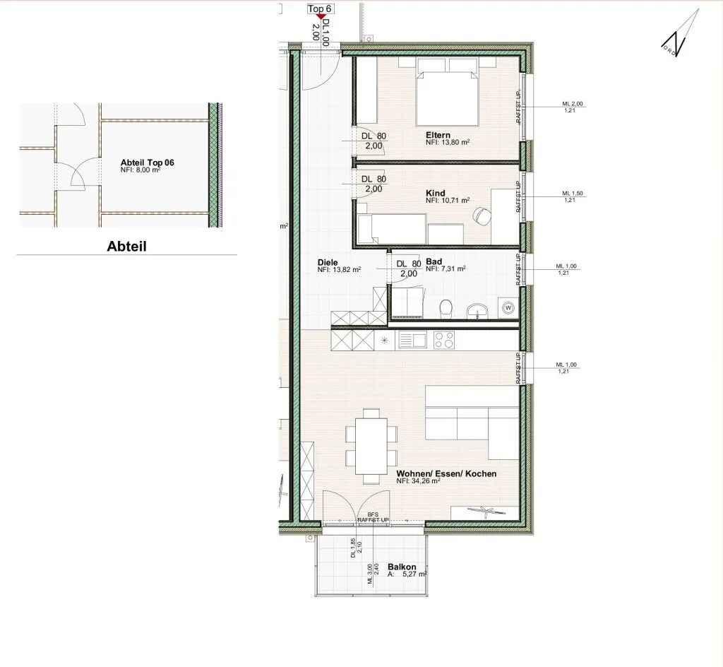 Wohnung – Zirl, Bezirk Innsbruck-Land - Ansicht 3