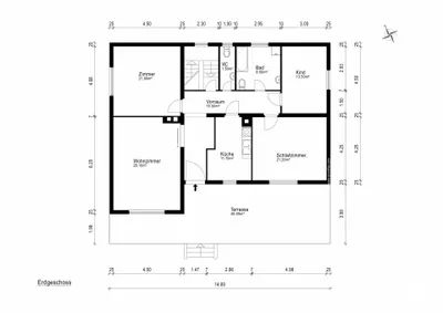 6-Zimmer-Haus kaufen in Baden – 223,5 m², € 449.000 – Bild 30 von 31