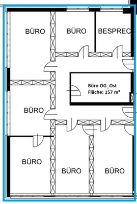 6-Zimmer-Gewerbeimmobilie mieten in Wels – 157 m², € 1.727 – Bild 2 von 26