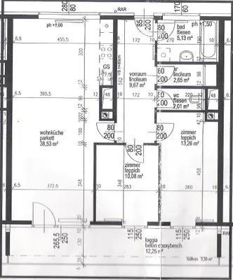 3-Zimmer-Wohnung mieten in Wien – 81 m², € 1.500 – Bild 6 von 6