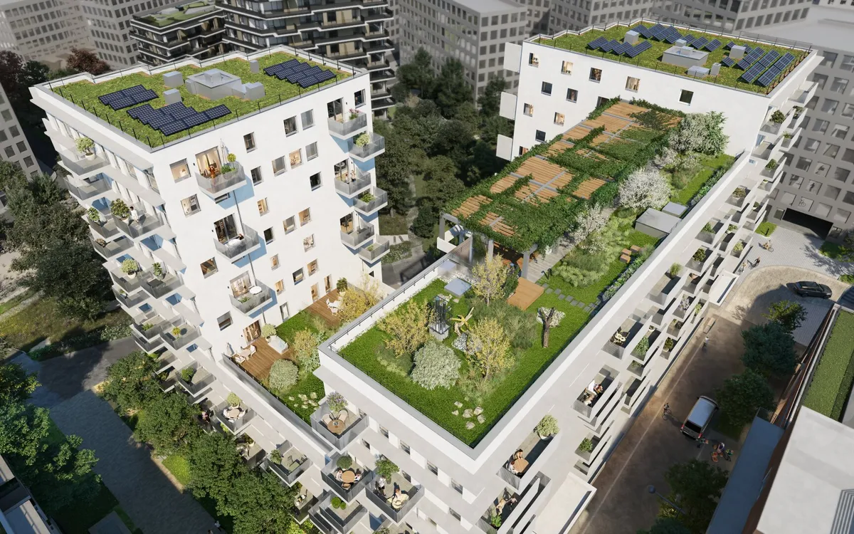Stilvoll möblierte Erstbezugswohnung mit Balkon | Village im Dritten | Ab 01.08.2026 - Ansicht 2