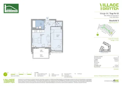 2-Zimmer-Wohnung mieten in Wien – 46,8 m², € 1.079 – Bild 21 von 21