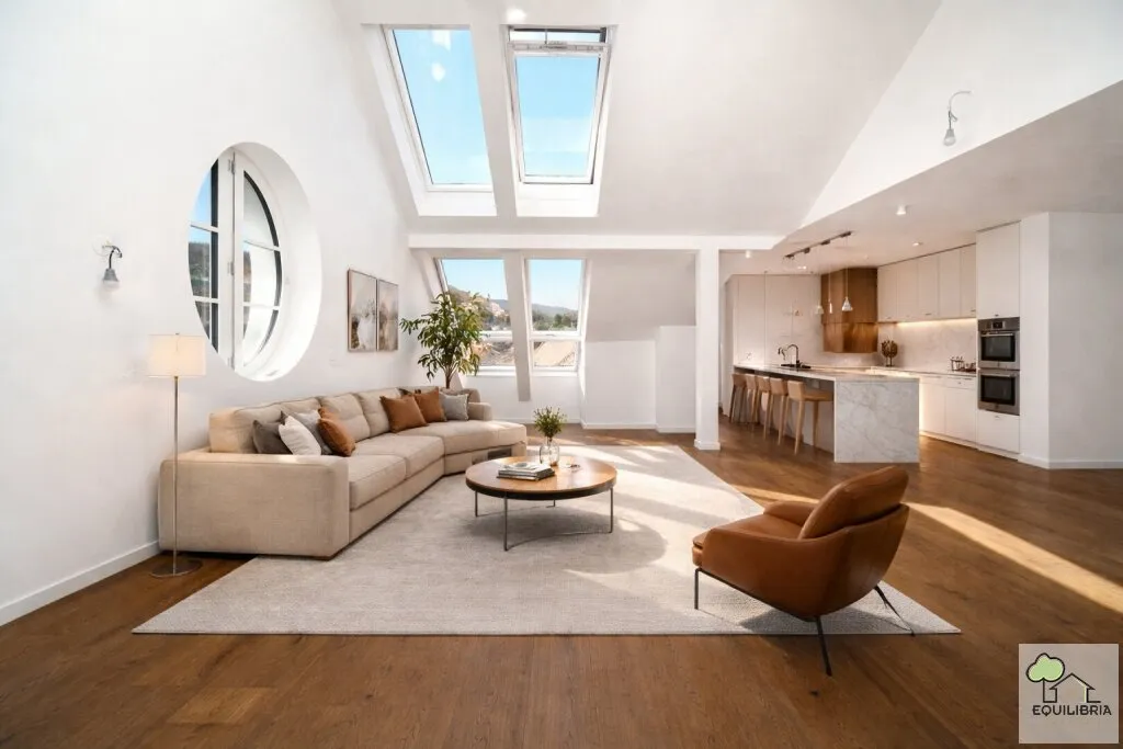NEUER PREIS !! Gewinner des Klosterneuburger Stadtbildpreis 2024 ! - Neubau- Fertiggestellt -Bezugsfertig - Dachgeschosswohnung im historischem Altbau! - Ansicht 2