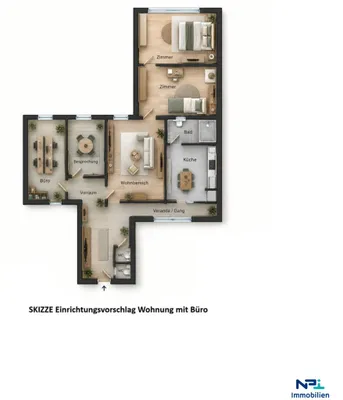 5-Zimmer-Wohnung mieten in Wien – 150 m², € 2.718 – Bild 22 von 22