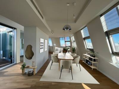 Traumhafte Dachgeschoßwohnung mit herrlichem Ausblick- zu mieten in 1060 Wien