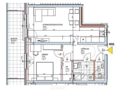 2-Zimmer-Wohnung mieten in Linz – 60 m², € 1.054 – Bild 4 von 14