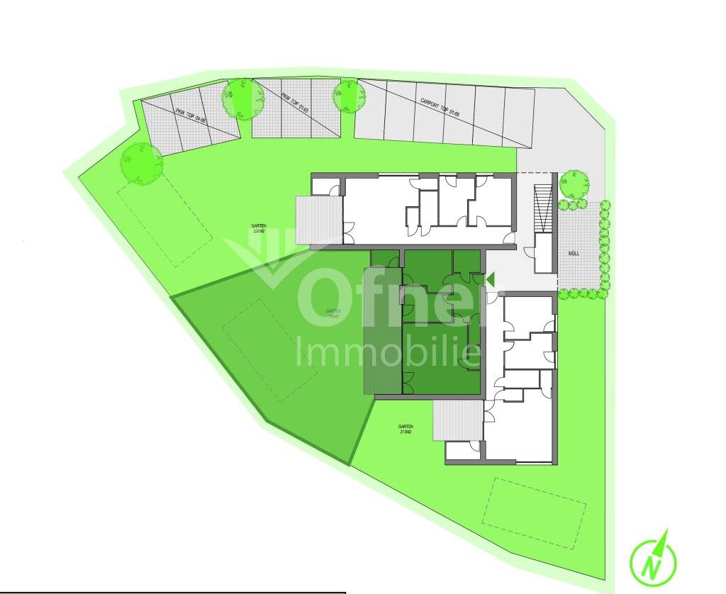TOP Neubau Projekt: Erdgeschoßwohnung mit Terrasse und Eigengarten - Ansicht 3