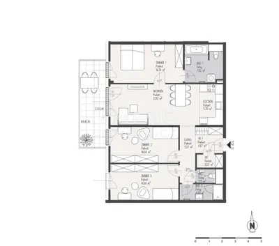 4-Zimmer-Wohnung kaufen in Wien – 99,04 m², € 559.000 – Bild 11 von 11