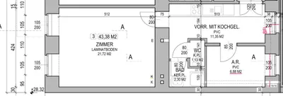 1-Zimmer-Wohnung kaufen in Wien – 43,38 m², € 216.900 – Bild 10 von 11