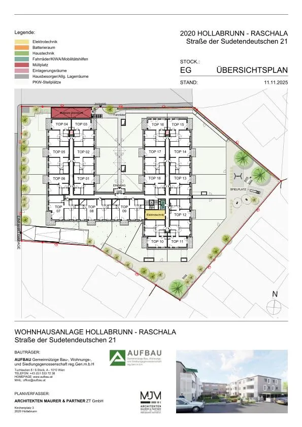 Apartment in Hollabrunn, Gartenstadt, Katastralgemeinde Hollabrunn - View 3