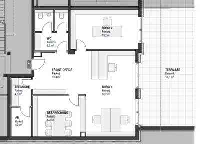 3-Zimmer-Gewerbeimmobilie kaufen in Salzburg-Umgebung – 97 m², € 699.500 – Bild 8 von 9