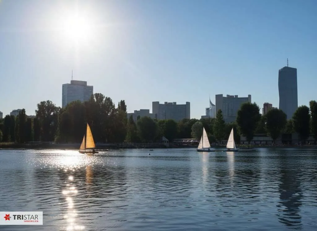 PROVISIONSFREI ++ NAHE ALTE DONAU UND DONAUZENTRUM ++ 1 BIS 3 ZIMMER MIT FREIFLÄCHEN ++ MODERNES WOHNEN AUF EIGENGRUND ++ ANLEGER und EIGENNUTZER - Widok 2