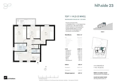 5-Zimmer-Wohnung kaufen in Wien – 145,61 m², € 1.188.000 – Bild 1 von 15