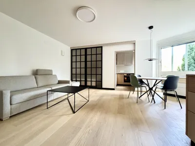 !! 1120 Wien - Nähe Schloss Hetzendorf !! Traumhaft schöner ERSTBEZUG nach Generalsanierung! Modern möbliertes Wohnschlafzimmer mit Schlafnische zu vermieten! – Bild 3