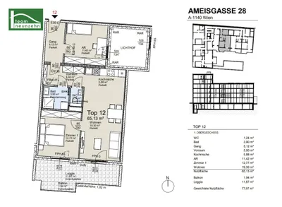 3-Zimmer-Wohnung kaufen in Wien – 65,13 m², € 512.600 – Bild 28 von 28