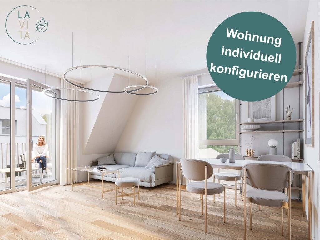 LAVITA - 4 Zimmer-Wohnung mit Balkon und Mitgestaltungsmöglichkeit in Langenzersdorf - Ansicht 2