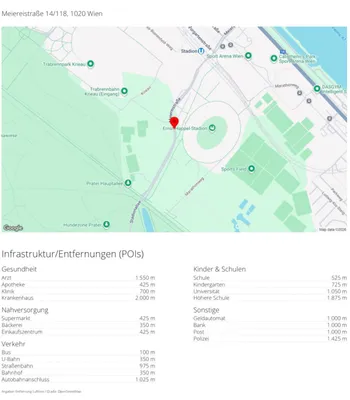 2-Zimmer-Wohnung mieten in Wien – 50 m², € 1.773 – Bild 9 von 10