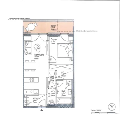 2-Zimmer-Wohnung mieten in Wien – 50 m², € 1.773 – Bild 10 von 10
