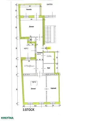 2-Zimmer-Wohnung mieten in Wien – 102 m², € 1.750 – Bild 10 von 10