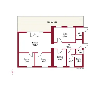 3-Zimmer-Immobilie kaufen in Bruck an der Leitha – 82,25 m², € 475.000 – Bild 9 von 9