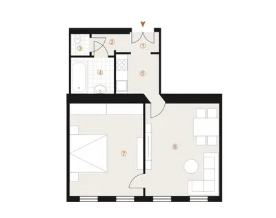 2-Zimmer-Wohnung kaufen in Wien – 52,73 m², € 299.000 – Bild 24 von 26