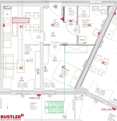 2-Zimmer-Wohnung kaufen in Graz – 45,22 m², € 189.000 – Bild 9 von 10