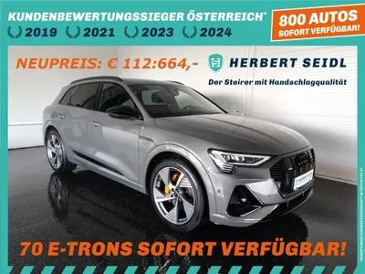 Audi e-tron 95 kWh quattro S-LINE BLACK EDITION *NP:...