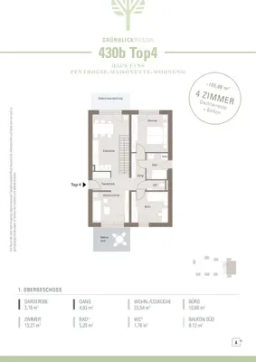 3-Zimmer-Wohnung kaufen in Graz – 105,86 m², € 418.837 – Bild 5 von 6