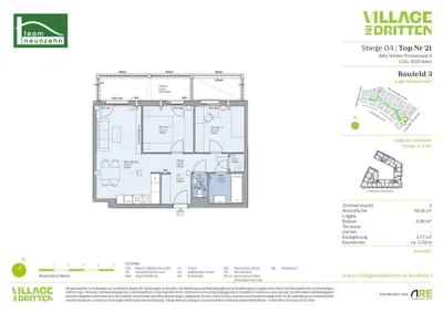 3-Zimmer-Wohnung mieten in Wien – 60,16 m², € 1.579 – Bild 26 von 26