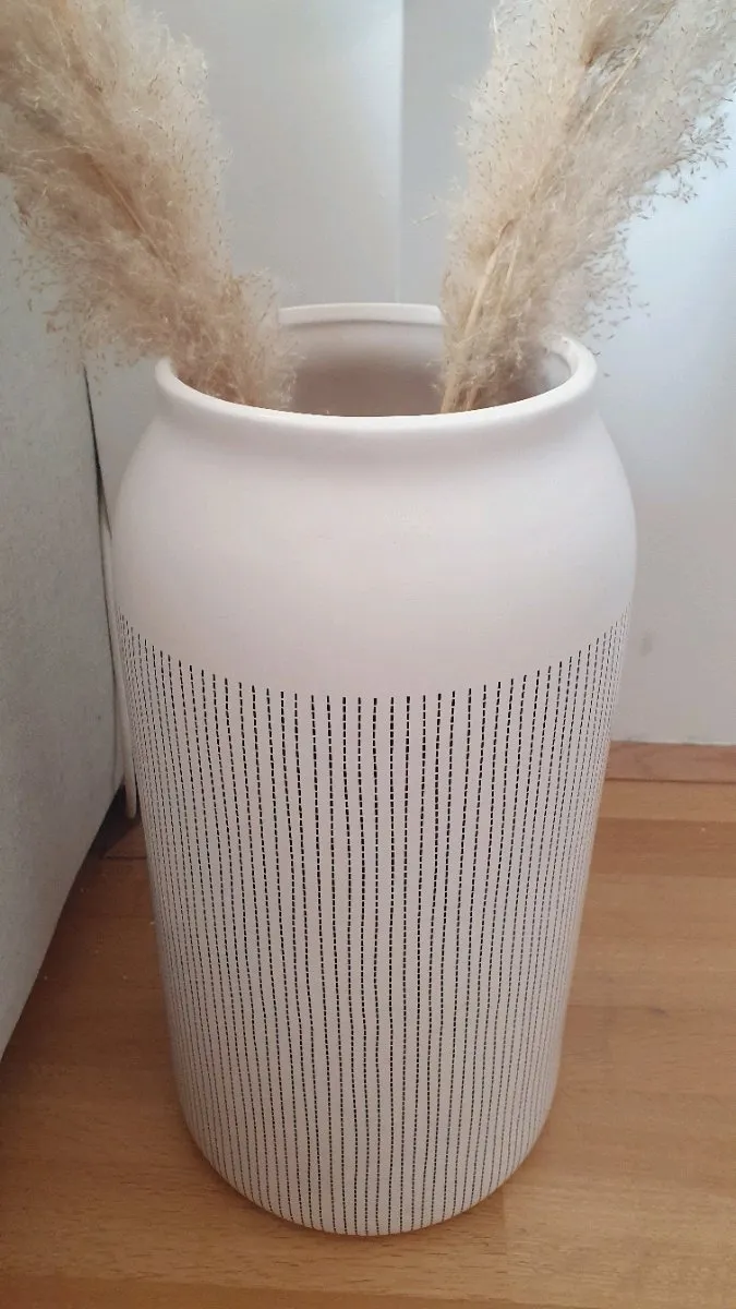 Bodenvase DEPOT schwarz-weiß, € 20,- (1040 Wien)