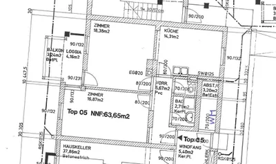 2-Zimmer-Wohnung mieten in Melk – 57,79 m², € 497 – Bild 2 von 4