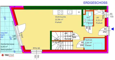 4-Zimmer-Haus kaufen in Bruck an der Leitha – 101 m², € 459.000 – Bild 17 von 19