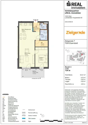 2-Zimmer-Wohnung kaufen in Eisenstadt – 63,49 m², € 319.000 – Bild 16 von 17