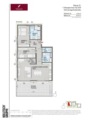 3-Zimmer-Wohnung kaufen in Klagenfurt – 92,04 m², € 895.000 – Bild 22 von 22